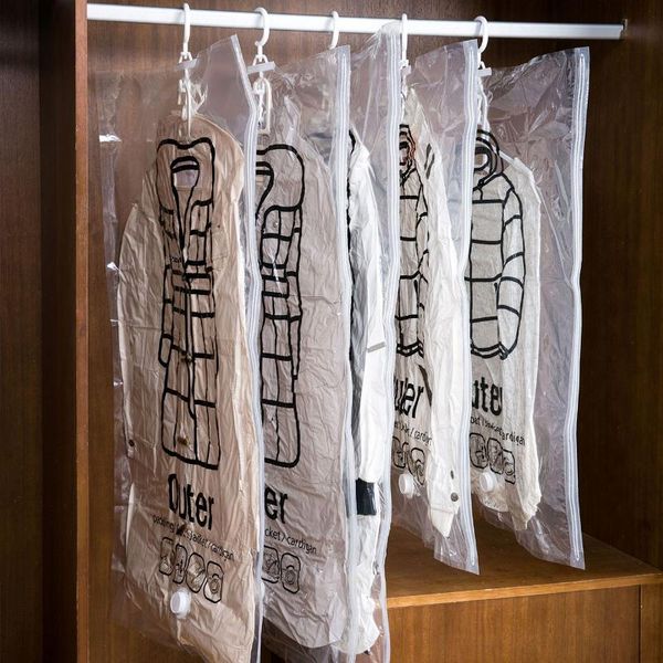 storage boxes & bins 6pcs/set can hang vacuum bag for clothes foldable transparent border compression organizer pouch sealed bags save space
storage boxes & bins 6pcs/set can hang vacuum bag for clothes foldable transparent border compression organizer pouch sealed bags save space