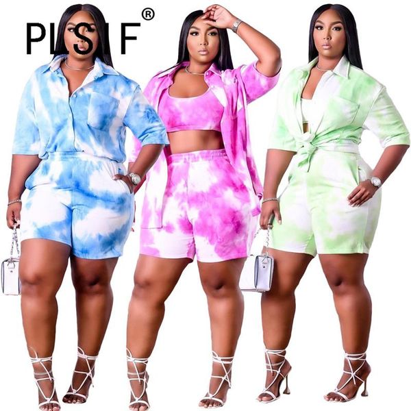 women's tracksuits fashion tie dye print women set female beach casual summer matching outfits, Gray
women's tracksuits fashion tie dye print women set female beach casual summer matching outfits, Gray