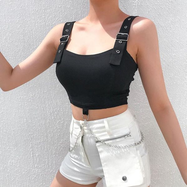 women's tanks & camis chamsgend 2021 women solid strappy vest crop de verano mujer summer sleeveless tank, White
women's tanks & camis chamsgend 2021 women solid strappy vest crop de verano mujer summer sleeveless tank, White
