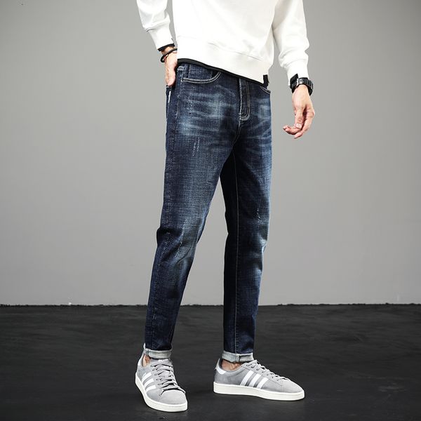 2021 new men ny slim fit black blue denim spijkerbroeken heren biker stretch trousers casual distressed nh3t
2021 new men ny slim fit black blue denim spijkerbroeken heren biker stretch trousers casual distressed nh3t