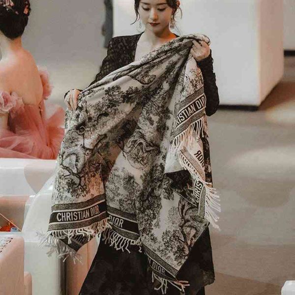 design scarf same air conditioning shawl office autumn warm shoulder long core spun yarn scarf shawl female, Blue;gray
design scarf same air conditioning shawl office autumn warm shoulder long core spun yarn scarf shawl female, Blue;gray