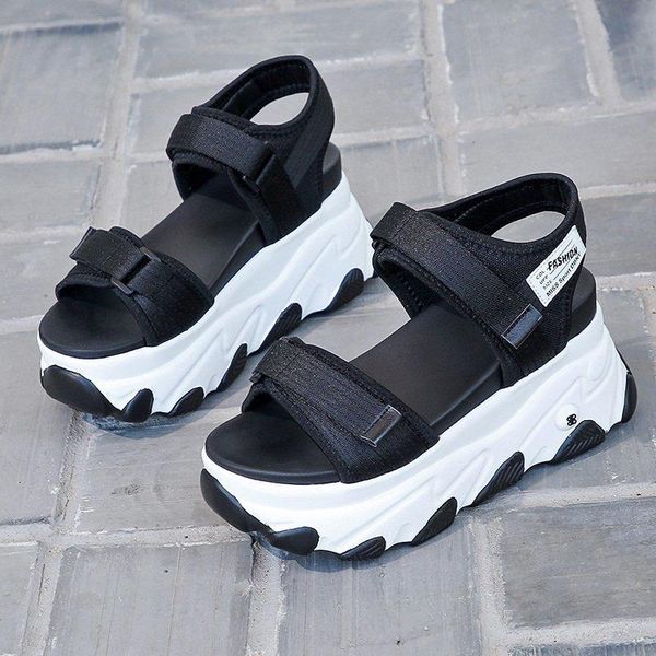 2021 fashion summer women comfort casual punk shoes lady platform sandals summer shoes for anti-slip and wear-resistant, Black
2021 fashion summer women comfort casual punk shoes lady platform sandals summer shoes for anti-slip and wear-resistant, Black