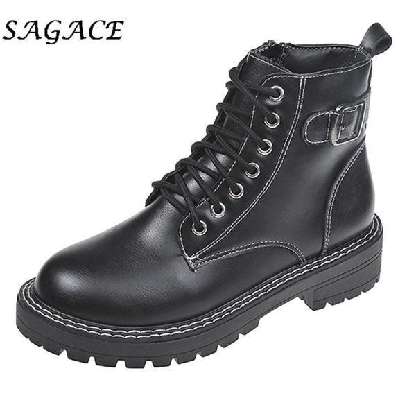 boots sagace shoes ladies leather round toe square heel middle women zipper 2021 fashion wedge platform, Black
boots sagace shoes ladies leather round toe square heel middle women zipper 2021 fashion wedge platform, Black