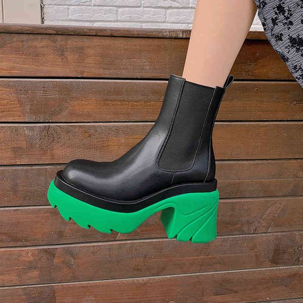 dress shoes ins women ankle boots natural leather plus size 22-26cm cowhide upper chelsea autumn for women colored soles qyup, Black
dress shoes ins women ankle boots natural leather plus size 22-26cm cowhide upper chelsea autumn for women colored soles qyup, Black