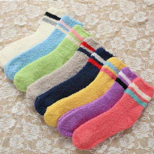 men's socks 1 pair and women's middle tube thickened autumn winter warm striped sleep plush floor, Black
men's socks 1 pair and women's middle tube thickened autumn winter warm striped sleep plush floor, Black