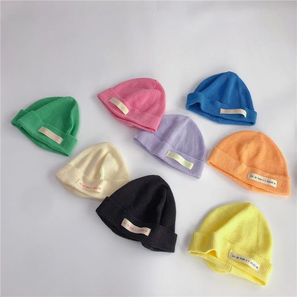 caps & hats korean style cloth label letter solid color cuffed children's knitted hat autumn and winter baby warm foreign woolen cap, Yellow
caps & hats korean style cloth label letter solid color cuffed children's knitted hat autumn and winter baby warm foreign woolen cap, Yellow