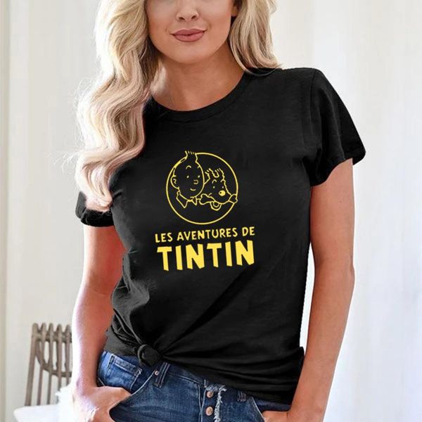 women's t-shirt 2021 snowflake head adventures of tintin graphic printed woman t shirt funny anime summer cotton short-sleev tee, White
women's t-shirt 2021 snowflake head adventures of tintin graphic printed woman t shirt funny anime summer cotton short-sleev tee, White