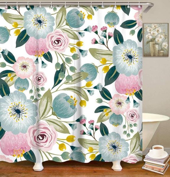 shower curtains floral curtain, flower fabric bathroom set with hooks blossom decor polyester machine washable
shower curtains floral curtain, flower fabric bathroom set with hooks blossom decor polyester machine washable