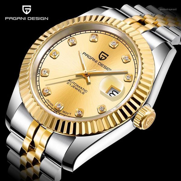 wristwatches pagani design 2021 mens watches watch men automatic mechanical waterproof clock relogio masculino, Slivery;brown
wristwatches pagani design 2021 mens watches watch men automatic mechanical waterproof clock relogio masculino, Slivery;brown