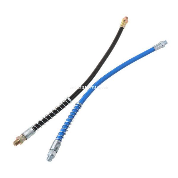 pneumatic tools 40cm flexible grease gun hose high pressure long extension hoses with spring dropship