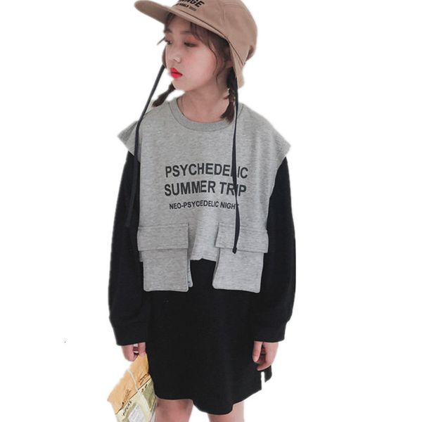 2021 new ensemble fall clothes teenage girls vest long t-shirt 2 school fashion children 6 8 10 12y v6is, White
2021 new ensemble fall clothes teenage girls vest long t-shirt 2 school fashion children 6 8 10 12y v6is, White