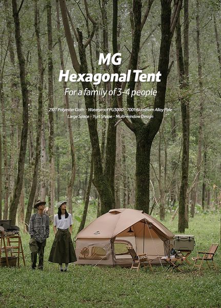 tents and shelters hexagonal yurts tent outdoor camping waterproof rainproof 3-4 person equipment
tents and shelters hexagonal yurts tent outdoor camping waterproof rainproof 3-4 person equipment