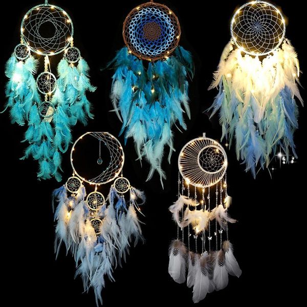 decorative objects & figurines atrapasueños feather crafts dream catcher brown wind chimes handmade dreamcatcher net for wall hanging car ho
decorative objects & figurines atrapasueños feather crafts dream catcher brown wind chimes handmade dreamcatcher net for wall hanging car ho