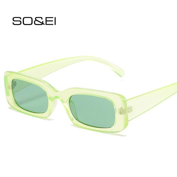 sunglasses so&ei retro small rectangle women fashion candy color eyewear men trending square blue pink shades uv400, White;black
sunglasses so&ei retro small rectangle women fashion candy color eyewear men trending square blue pink shades uv400, White;black