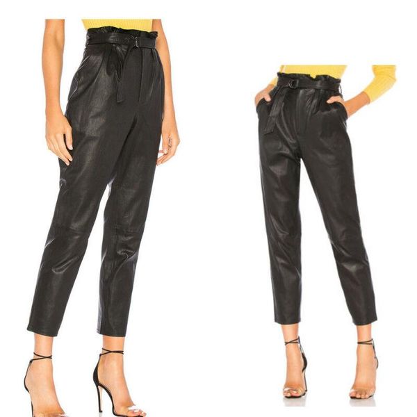 women's pants & capris hirigin pu leather streetwear ankle length zipper pleated belt sashes women high waist stretch pockets bud trous, Black;white
women's pants & capris hirigin pu leather streetwear ankle length zipper pleated belt sashes women high waist stretch pockets bud trous, Black;white