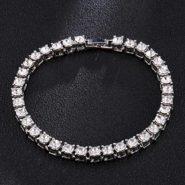 link, chain luxury 4mm cubic zirconia tennis bracelets iced out crystal wedding bracelet for women men gold silver, Black
link, chain luxury 4mm cubic zirconia tennis bracelets iced out crystal wedding bracelet for women men gold silver, Black