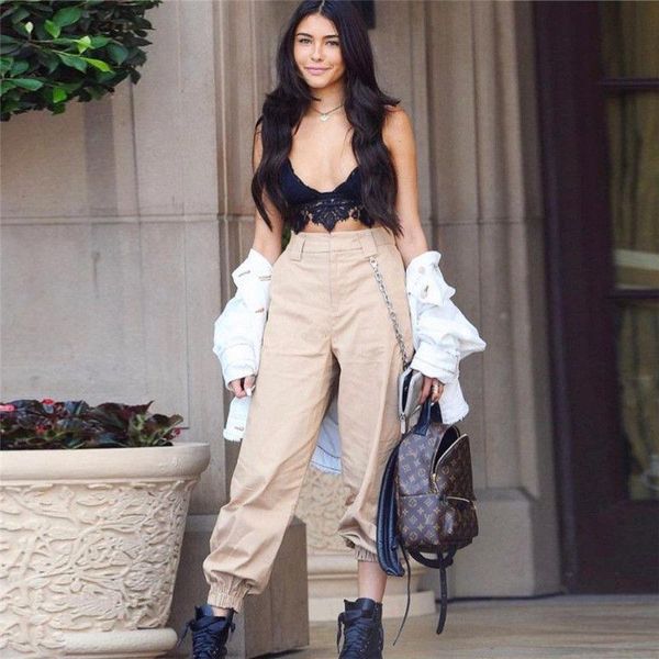 women's pants & capris fashion womens casual loose harem elastic high waist harajuku pantalon femme streetwear ladies female trousers, Black;white
women's pants & capris fashion womens casual loose harem elastic high waist harajuku pantalon femme streetwear ladies female trousers, Black;white
