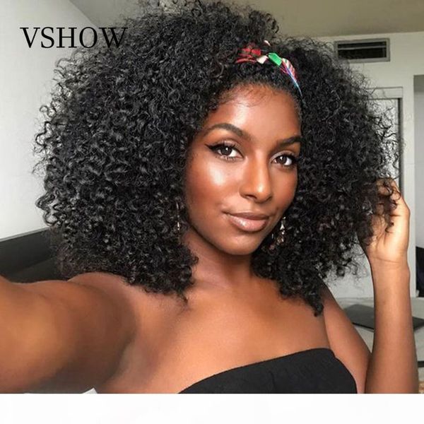 vshow 13x4 short curly bob wigs hd transparent lace front human hair wigs 150% 180% density brazilian lace front wig pre plucked, Black;brown
vshow 13x4 short curly bob wigs hd transparent lace front human hair wigs 150% 180% density brazilian lace front wig pre plucked, Black;brown