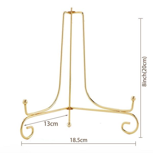 hooks & rails iron display stand gold easel plate po holder stand, displays picture frames, cookbooks, decorative plates
hooks & rails iron display stand gold easel plate po holder stand, displays picture frames, cookbooks, decorative plates