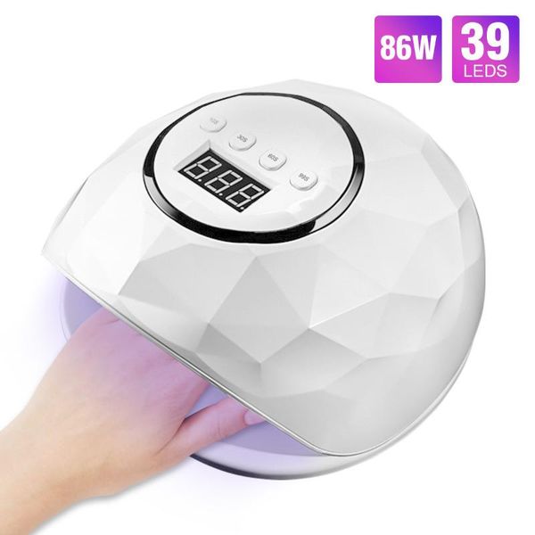 nail dryers 86w lcd display professional dryer 39led uv lamp intelligence drying gels polish art tools 180 degree irradiation
nail dryers 86w lcd display professional dryer 39led uv lamp intelligence drying gels polish art tools 180 degree irradiation