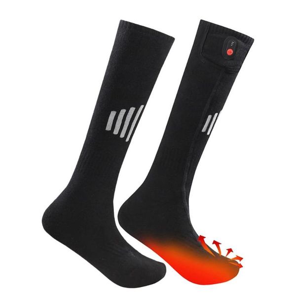 sports socks 5000mah heated men women winter electric rechargeable battery leg heating warmer feet thermal cycling sport, Black
sports socks 5000mah heated men women winter electric rechargeable battery leg heating warmer feet thermal cycling sport, Black