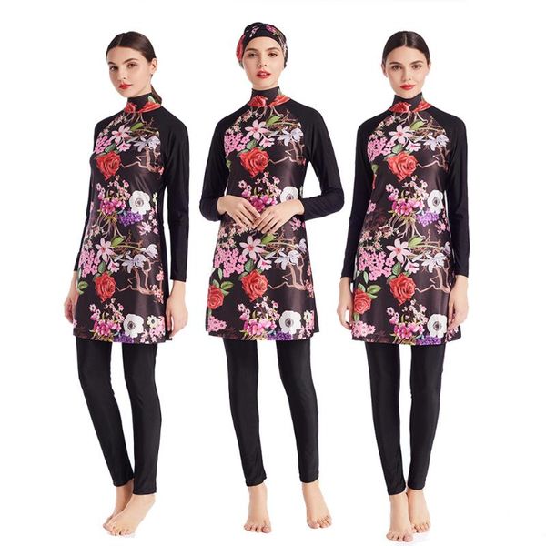 swim wear women's bathing suits muslim traditional tight swimsuit 3pcs set burkini modest islamic swimwear for girls arabic shirt
swim wear women's bathing suits muslim traditional tight swimsuit 3pcs set burkini modest islamic swimwear for girls arabic shirt