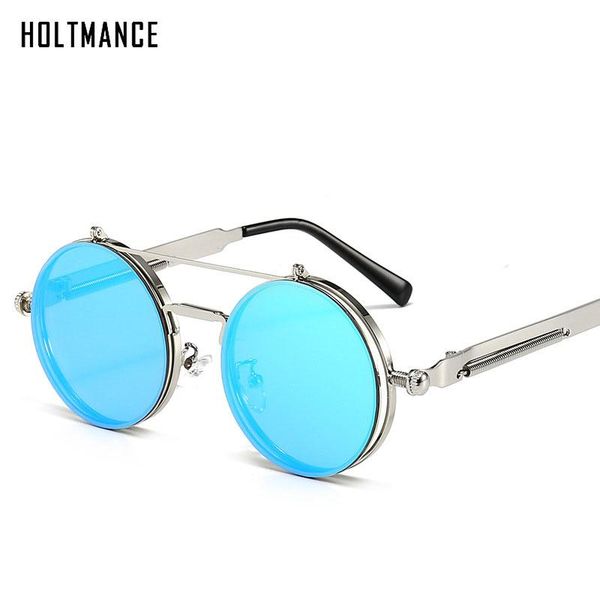 outdoor eyewear holtmance classic vintage round gothic steampunk sunglasses men women fashion brand designer metal mirror flip lens sun glas 
outdoor eyewear holtmance classic vintage round gothic steampunk sunglasses men women fashion brand designer metal mirror flip lens sun glas