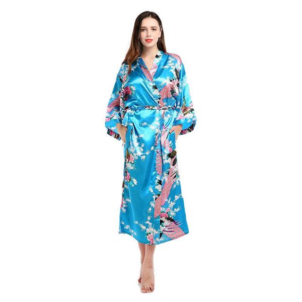 women's sleepwear casual print robe kimono gown women satin bathrobe nightgown soft nightdress loose lingerie bridal wedding gift, Black;red
women's sleepwear casual print robe kimono gown women satin bathrobe nightgown soft nightdress loose lingerie bridal wedding gift, Black;red