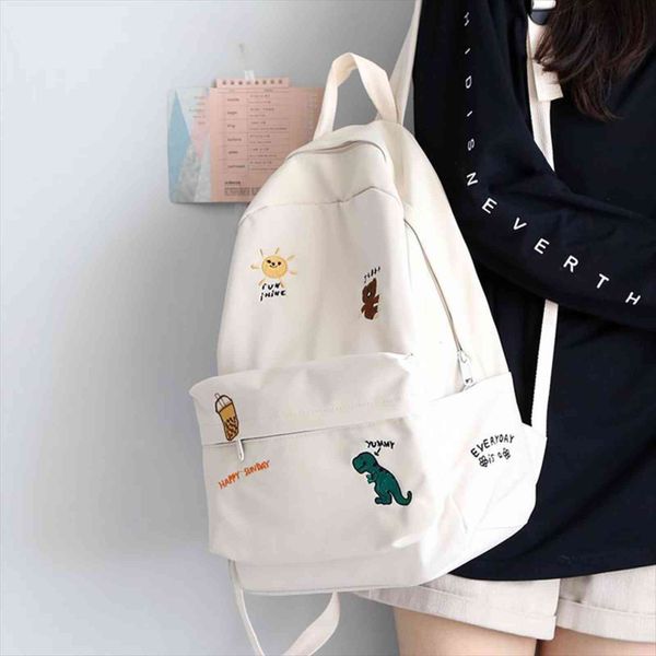 female cute embroidery backpack women harajuku school bag teenage book ladies kawaii college student girl bags fashion
female cute embroidery backpack women harajuku school bag teenage book ladies kawaii college student girl bags fashion