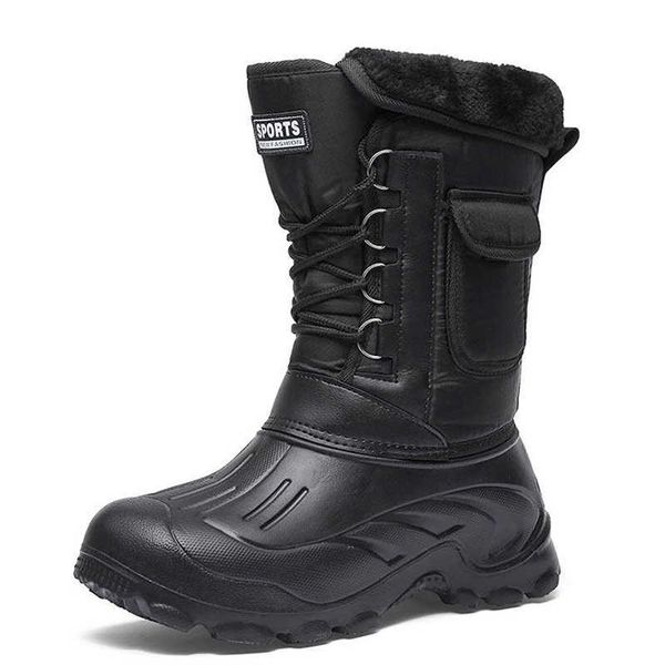 men winter boots warm waterproof sneakers outdoor activities fishing snow work male footwear shoes 210916, Black
men winter boots warm waterproof sneakers outdoor activities fishing snow work male footwear shoes 210916, Black