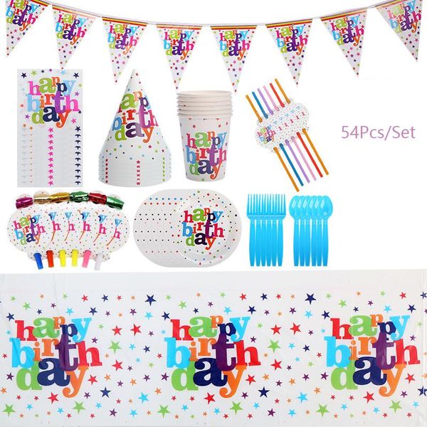 disposable dinnerware 36/54pcs kids baby 1st birthday party paper plates cups cake fork children shower decor supplies tableware
disposable dinnerware 36/54pcs kids baby 1st birthday party paper plates cups cake fork children shower decor supplies tableware