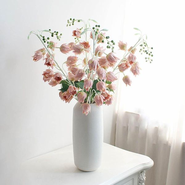 decorative flowers & wreaths artificial campanula flower silk fake home modern deskdecoration simulation plant wedding party
decorative flowers & wreaths artificial campanula flower silk fake home modern deskdecoration simulation plant wedding party