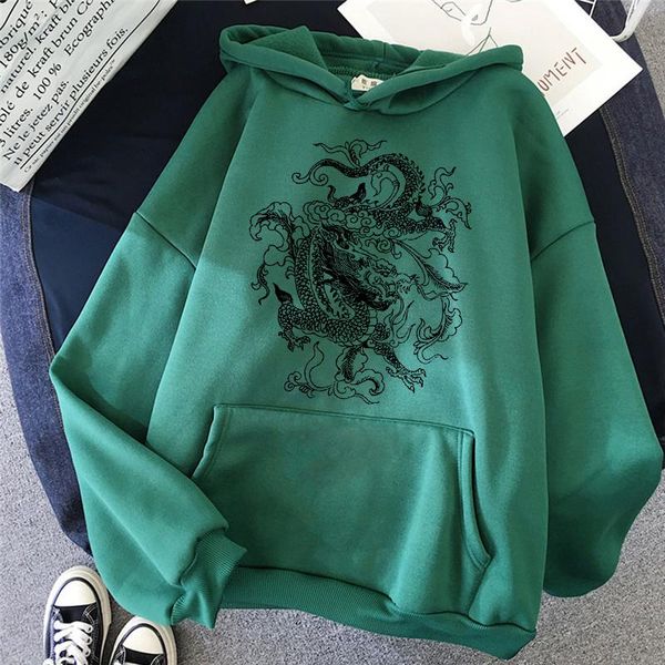 women's hoodies & sweatshirts women fashion the dragon print hoodie graphic winter sweatshirt hip hop ladies pullover, Black
women's hoodies & sweatshirts women fashion the dragon print hoodie graphic winter sweatshirt hip hop ladies pullover, Black