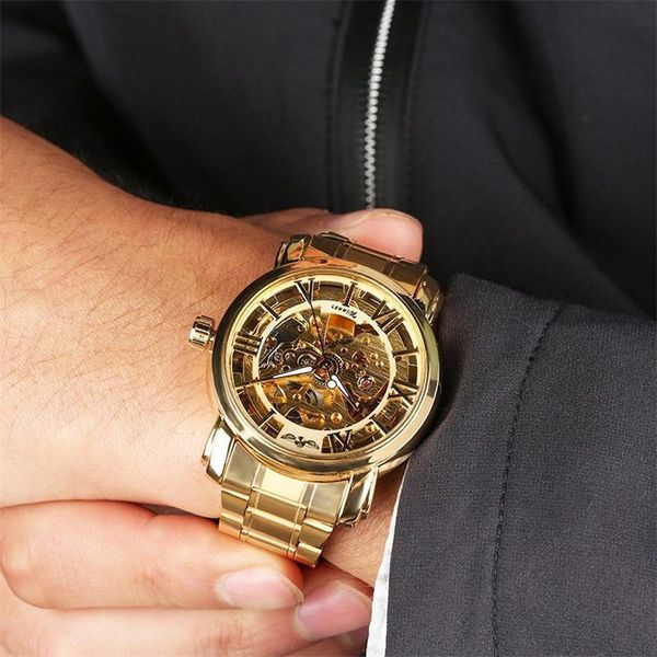 wristwatches 2021 mechanical watch men winner watches business sports casual man skeleton waterproof reloj hombre, Slivery;brown
wristwatches 2021 mechanical watch men winner watches business sports casual man skeleton waterproof reloj hombre, Slivery;brown