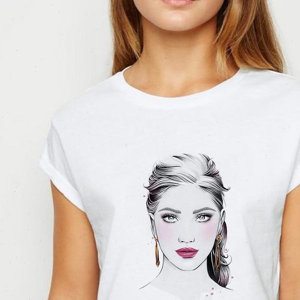 popular beauty with long hair tshirt young ladies spring summer t shirt harajuku cute and spoof printing o neck loose t shirt, White
popular beauty with long hair tshirt young ladies spring summer t shirt harajuku cute and spoof printing o neck loose t shirt, White