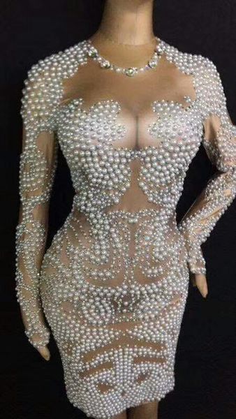 fashion pearl rhinestone dress lady evening party wear long sleeve prom luxurious dress female singer birthday celebrate dresses, Black;red
fashion pearl rhinestone dress lady evening party wear long sleeve prom luxurious dress female singer birthday celebrate dresses, Black;red