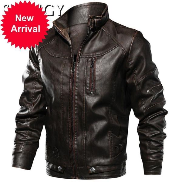 mens jackets pu military motorcycle male plus size windproof casual faux leather jacket men clothes coat 2021, Black;brown
mens jackets pu military motorcycle male plus size windproof casual faux leather jacket men clothes coat 2021, Black;brown