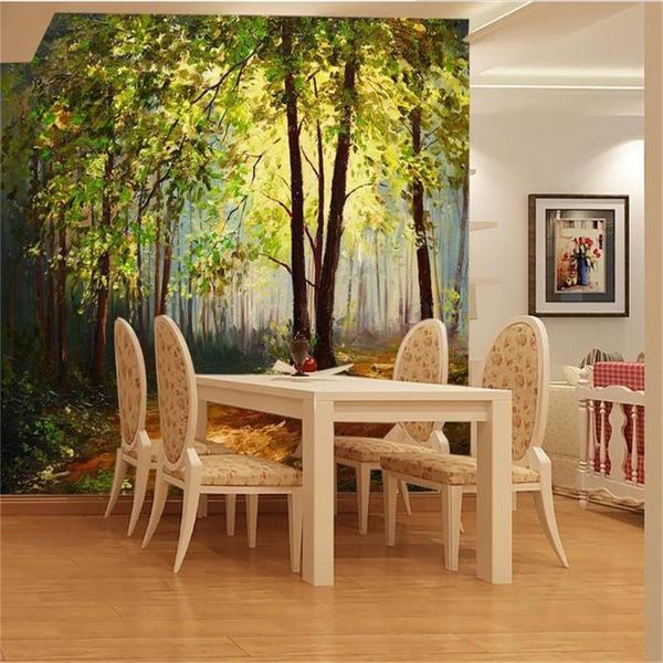 wallpapers custom 3d po wallpaper living room bed mural green forest oil painting picture sofa backdrop for wall
wallpapers custom 3d po wallpaper living room bed mural green forest oil painting picture sofa backdrop for wall