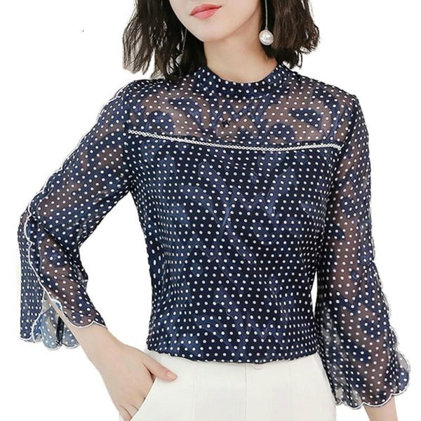 women's blouses & shirts fashion women blouse and off shoulder 2021 chiffon ladies flare sleeve polka dot, White
women's blouses & shirts fashion women blouse and off shoulder 2021 chiffon ladies flare sleeve polka dot, White