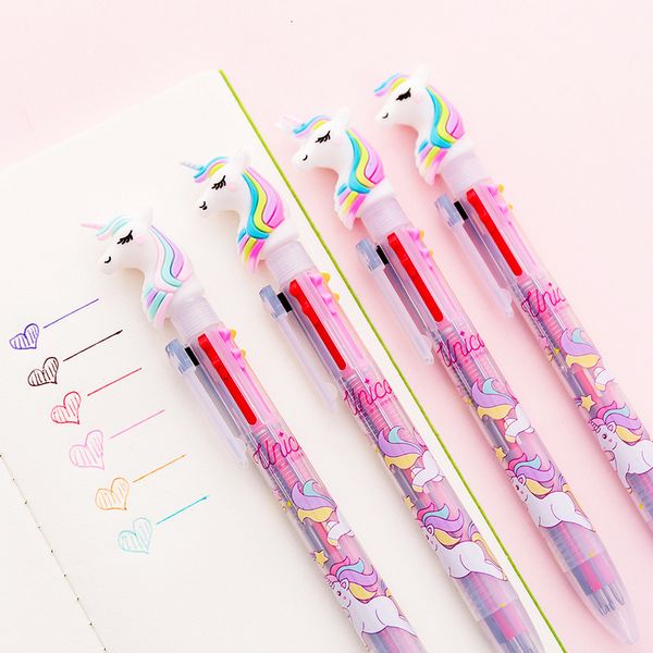 painting pens cartoon unicorn 6 ballpoint office multi color prs girl's heart hand account pen learning stationery, Black;red
painting pens cartoon unicorn 6 ballpoint office multi color prs girl's heart hand account pen learning stationery, Black;red