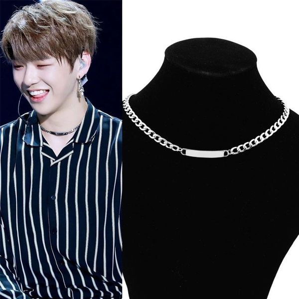 pendant necklaces fashion curved necklace chain clavicle short neck stainless steel jewelry, Silver
pendant necklaces fashion curved necklace chain clavicle short neck stainless steel jewelry, Silver