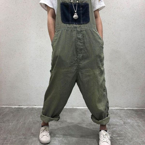 women's jeans large size ladies' stripes do old overalls patch loose wide-legged cross-border restoring ancient ways, Blue
women's jeans large size ladies' stripes do old overalls patch loose wide-legged cross-border restoring ancient ways, Blue