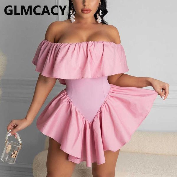 women off shoulder ruffle design asymmetrical hem solid color mini dress 210702, Black;gray
women off shoulder ruffle design asymmetrical hem solid color mini dress 210702, Black;gray