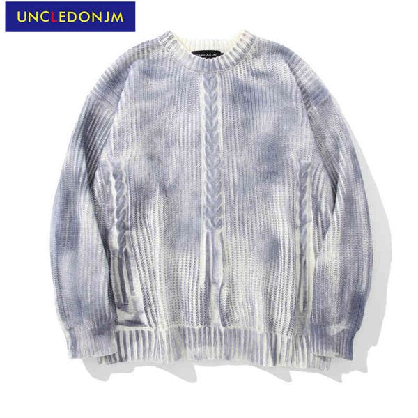 uncledonjm distrsed knitted streetwear harajuku pullover korean fashion winter sweater men digner cloth, Black
uncledonjm distrsed knitted streetwear harajuku pullover korean fashion winter sweater men digner cloth, Black