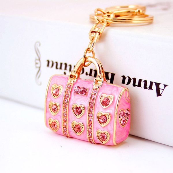 souvenir creative oil dripping inlaid diamond technology lovely lady's handbag car key ring metal pendant small gift
souvenir creative oil dripping inlaid diamond technology lovely lady's handbag car key ring metal pendant small gift