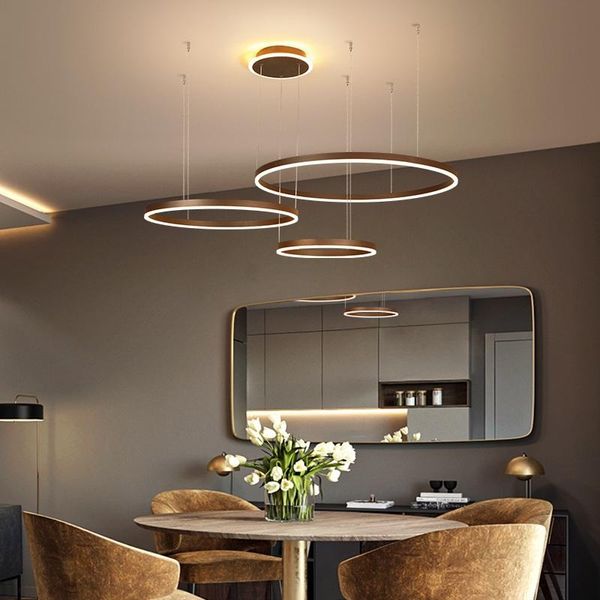 pendant lamps ring aluminum + acrylic led chandelier home living room bedroom study dining commercial lighting
pendant lamps ring aluminum + acrylic led chandelier home living room bedroom study dining commercial lighting