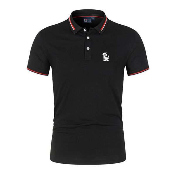 men's polos shirt summer cotton solid colour breathable premium short sleeve stand-up collar casual, White;black
men's polos shirt summer cotton solid colour breathable premium short sleeve stand-up collar casual, White;black