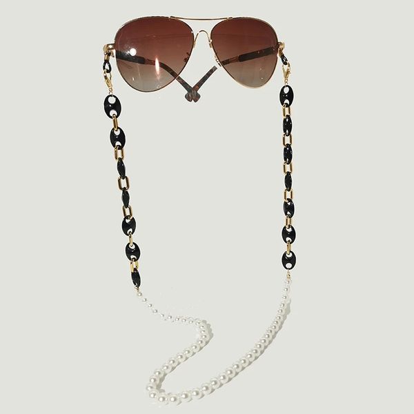2021 black cute beads pearl sunglasses chain holder reading glasses chains holder fashion eyeglasses asccessories jewelry
2021 black cute beads pearl sunglasses chain holder reading glasses chains holder fashion eyeglasses asccessories jewelry