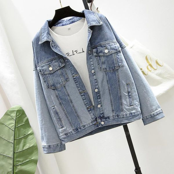 women's jackets women denim jacket patchwork designer coats plus size casual loose jean for ladies vintage streetwear jeans female, Black;brown
women's jackets women denim jacket patchwork designer coats plus size casual loose jean for ladies vintage streetwear jeans female, Black;brown