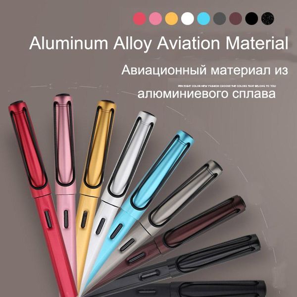 fountain pens pen ink nib 0.5mm aluminum alloy caneta tinteiro office style plume penna stilografica high quality
fountain pens pen ink nib 0.5mm aluminum alloy caneta tinteiro office style plume penna stilografica high quality